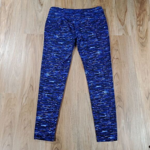 💜32 Degrees Purpleish Blue Print Athletic Pants Medium - Picture 4 of 7